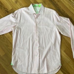 Lilly Pulitzer Mens button down shirt sz m